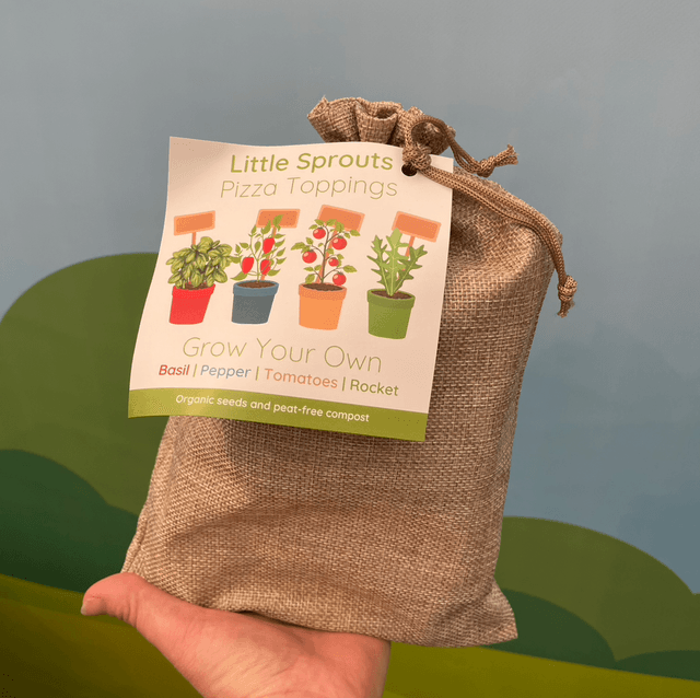 Grow Your Own Pizza Toppings – Kids’ Gardening Kit